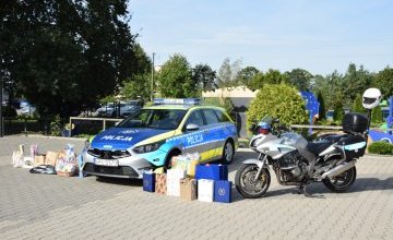 Przedstawiciele KPP w Kępnie w naszej szkole